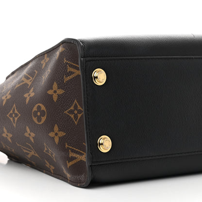 Louis Vuitton Calfskin Monogram On My Side Black 8 of 13
