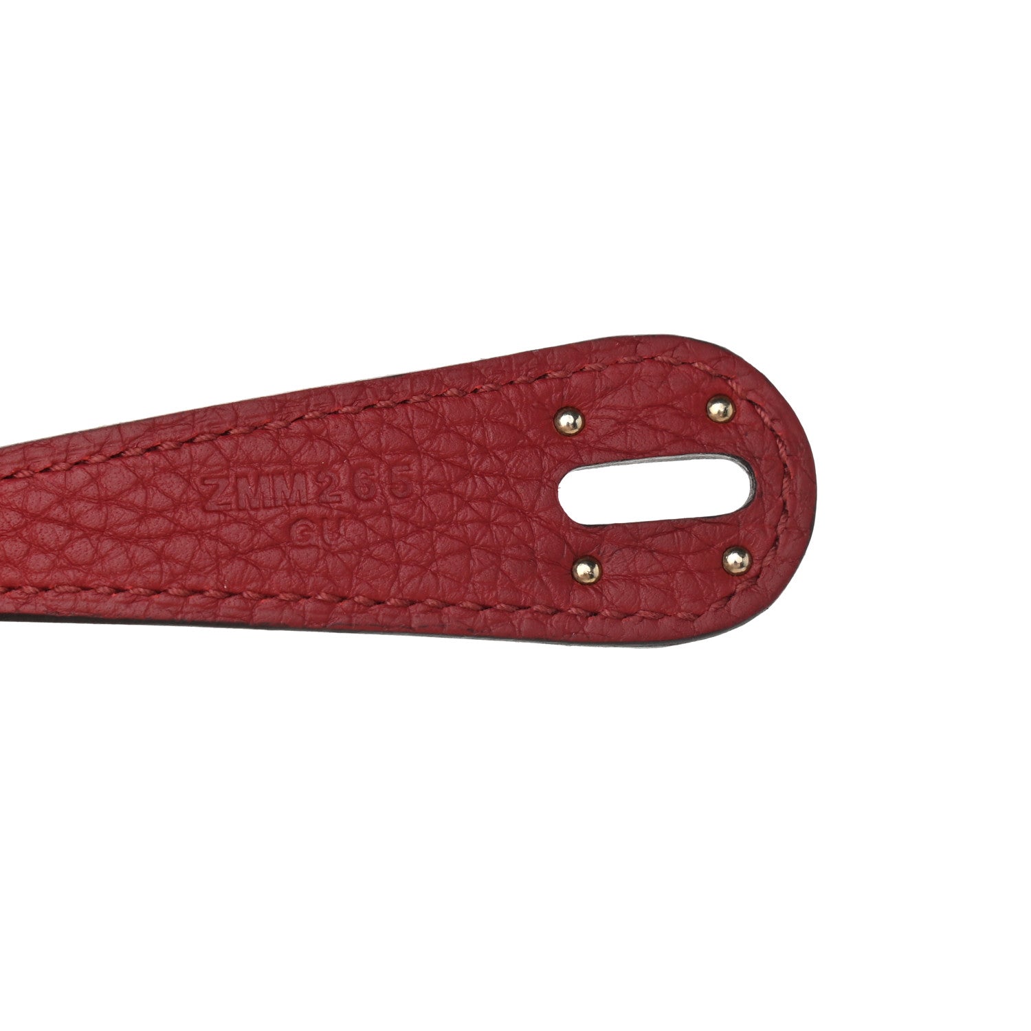 Hermes Taurillon Clemence Lindy 26 Rouge Grenat 7 of 9