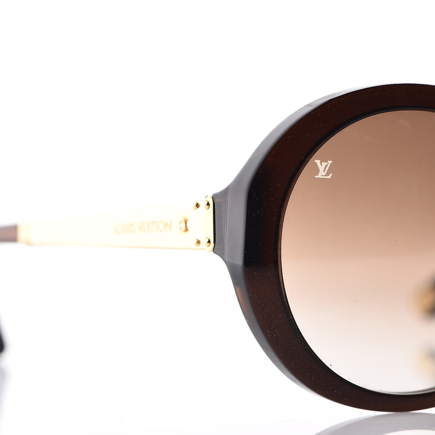 Petit Soupcon Rond Sunglasses Z0490W Brown Glitter