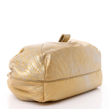 Fendi Nappa Nuvolata Bimetal Spy Oro Argento 4 of 14