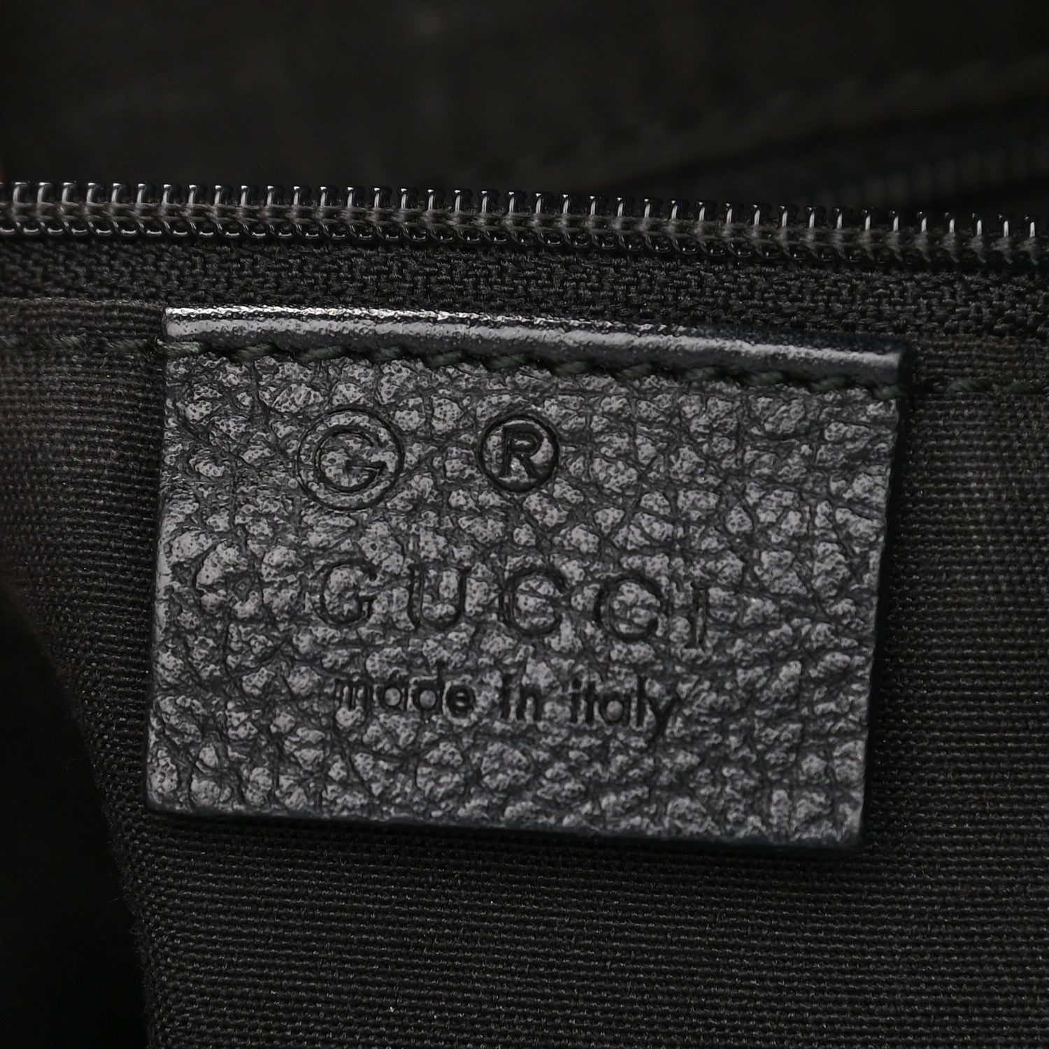 Gucci Monogram Denim Medium Abbey Shoulder Bag Black 6 of 12