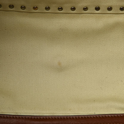 Valentino Garavani Vitello Medium Rockstud Tote Camel 8 of 16