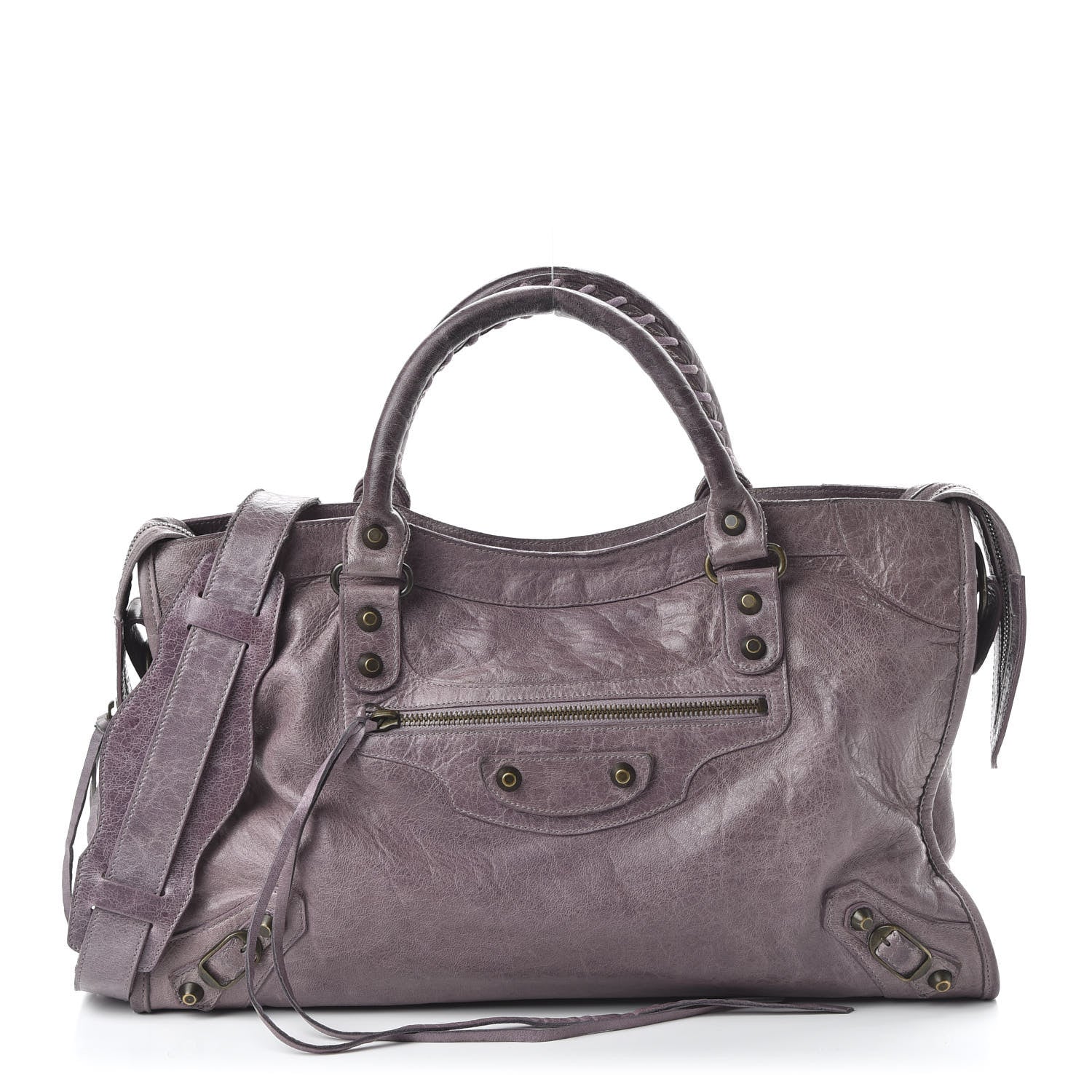 Balenciaga Agneau Classic Hardware City Lilac 1 of 9