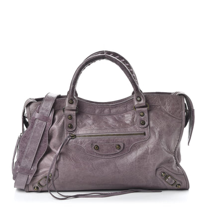 Balenciaga Agneau Classic Hardware City Lilac 1 of 9