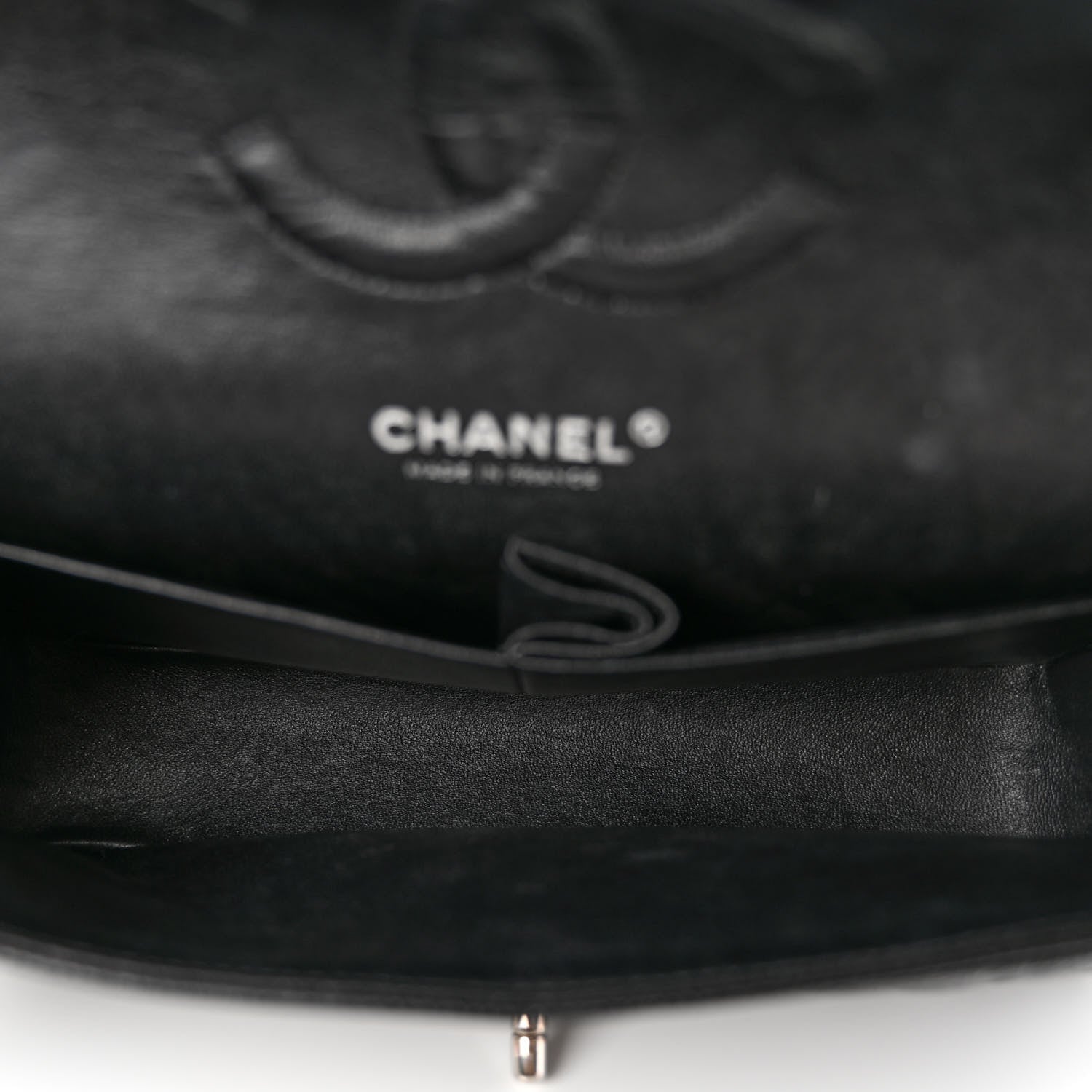 Chanel Caviar Quilted Medium Double Flap Black 5 of 11