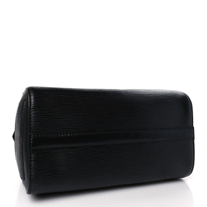 Louis Vuitton Epi Speedy 25 Black 4 of 9