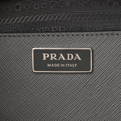 Prada Saffiano Lux Large Galleria Double Zip Tote Marmo 6 of 10