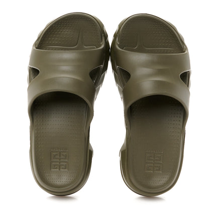 Givenchy Rubber Marshmallow Sandals 36 Green 2 of 10