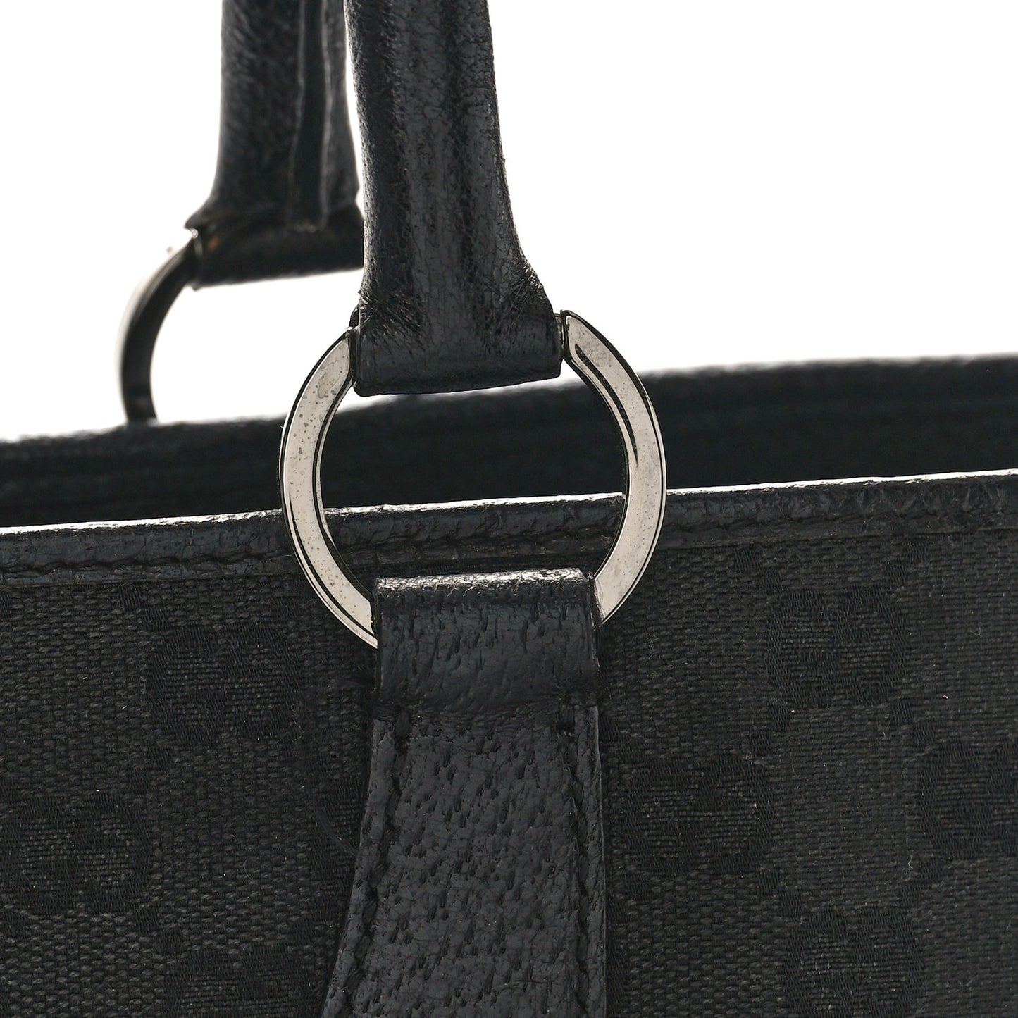 Monogram Shoulder Bag Black