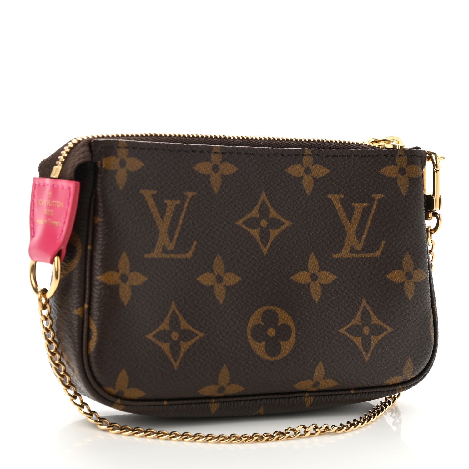 Louis Vuitton Monogram 2020 Christmas Animation Roller Coaster Mini Pochette Accessories Pivoine 3 of 8