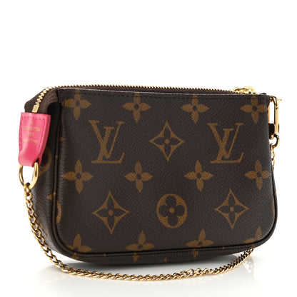 Louis Vuitton Monogram 2020 Christmas Animation Roller Coaster Mini Pochette Accessories Pivoine 3 of 8
