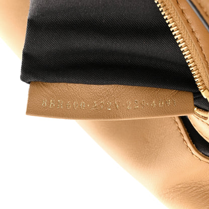 Fendi Nappa FF 1974 Embossed Baguette Miele Scuro 7 of 10