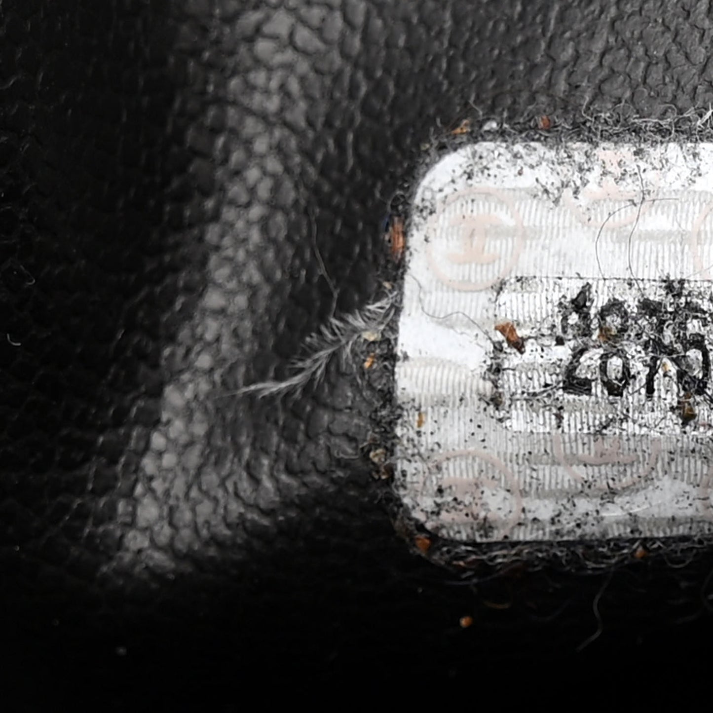 Lambskin Quilted Shopping Tote Black