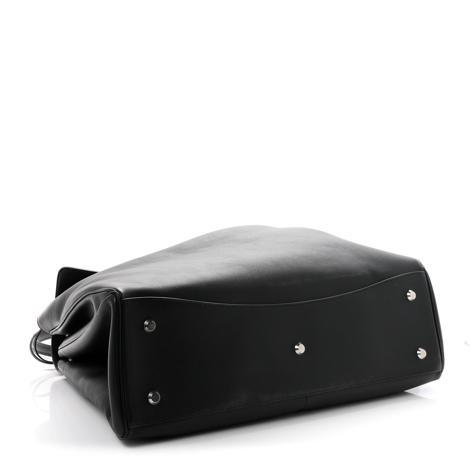 Balenciaga Smooth Calfskin Rodeo XL Top Handle Handbag Black 4 of 9