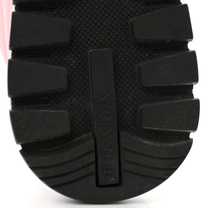 Prada Re-Nylon Piuma Metal Triangle Logo Quilted 45mm Sneakers 37.5 Alabastro 6 of 12