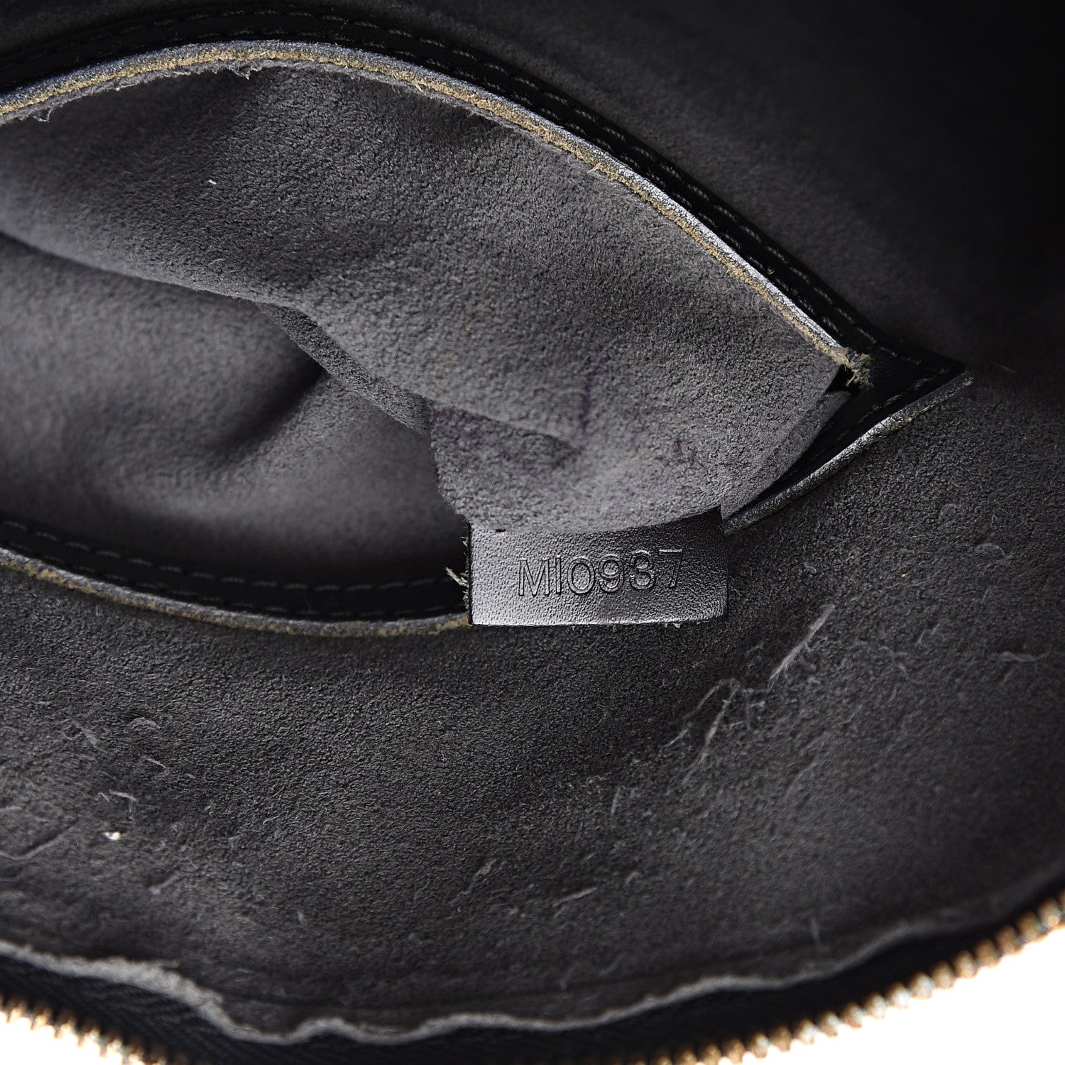 Louis Vuitton Epi Alma PM Black 5 of 15