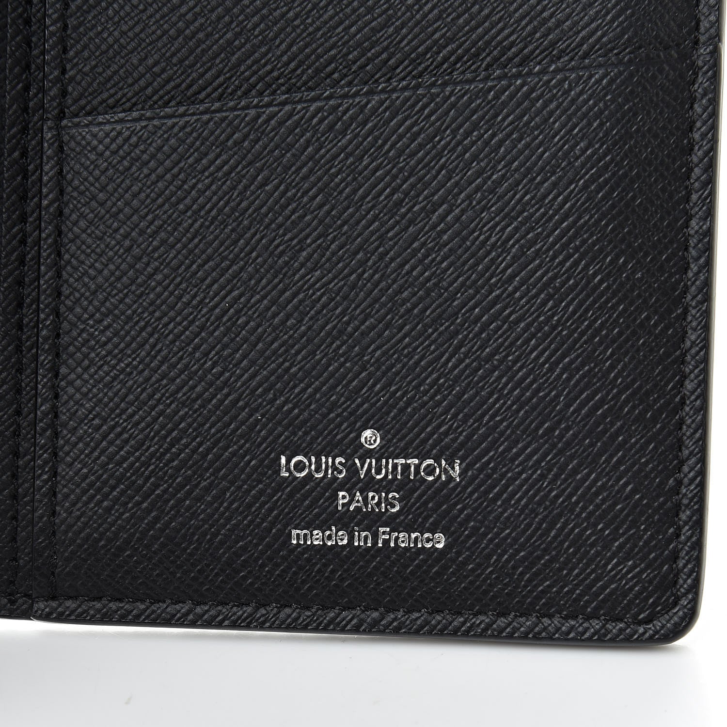 Louis Vuitton Damier Graphite Pixel Brazza Wallet Blue 6 of 7