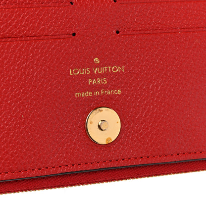 Louis Vuitton Empreinte Adele Wallet Cherry 7 of 8