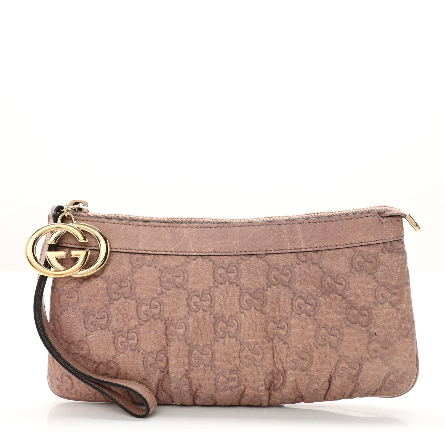 Guccissima New Britt Wristlet Light Pink