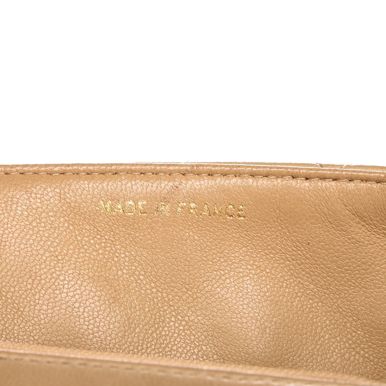 Chanel Lambskin Quilted Small Single Flap Beige 7 of 13