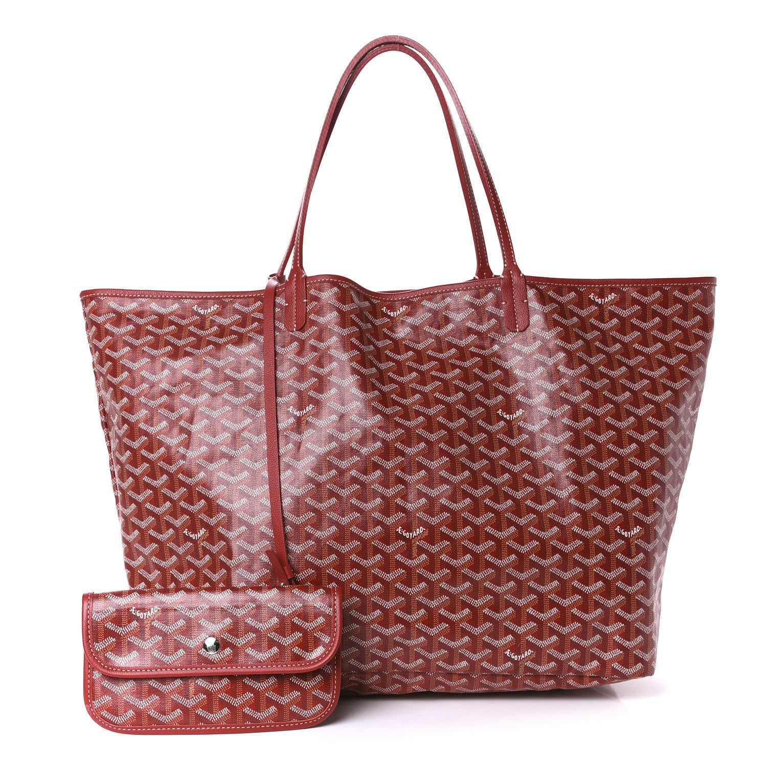 Goyard Goyardine Saint Louis GM Red 1 of 9
