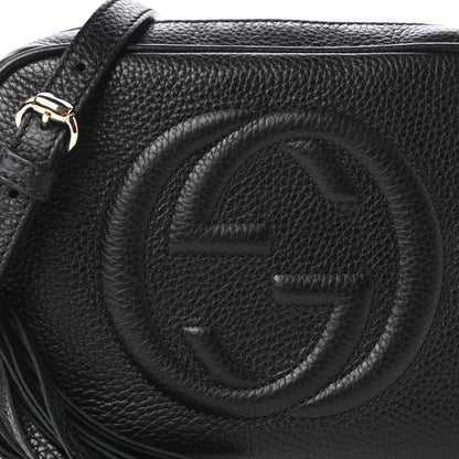 Gucci Pebbled Calfskin Small Soho Disco Bag Black 10 of 10