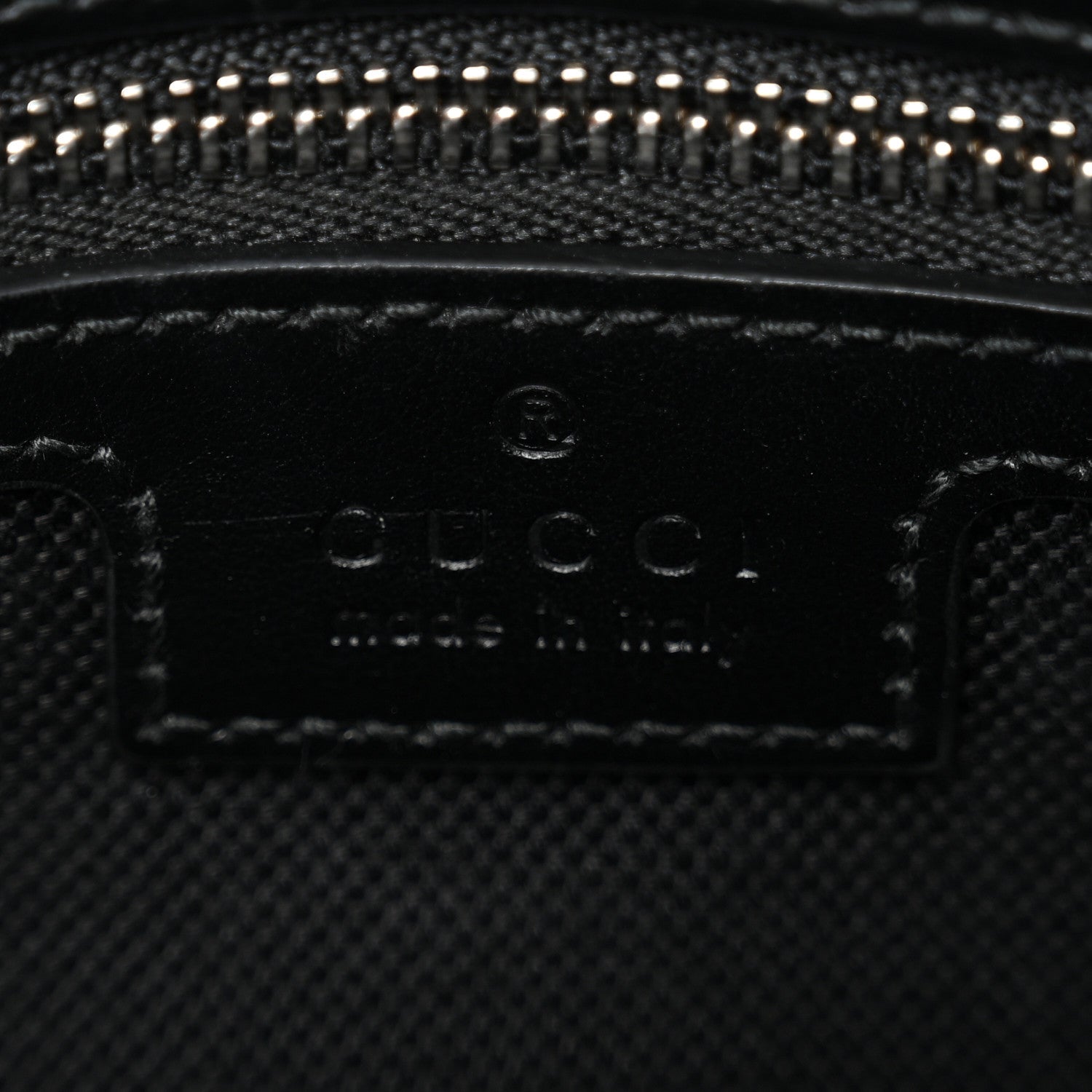 Gucci GG Supreme Monogram Small Crossbody Bag Black 6 of 10