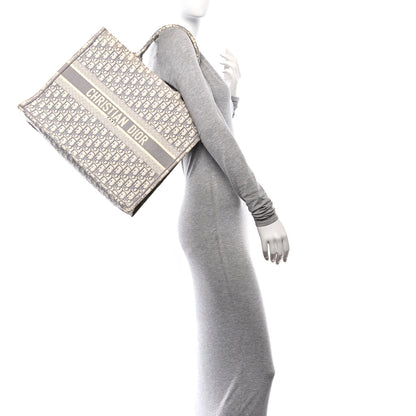 Christian Dior Oblique Large Book Tote Grey 2 of 12