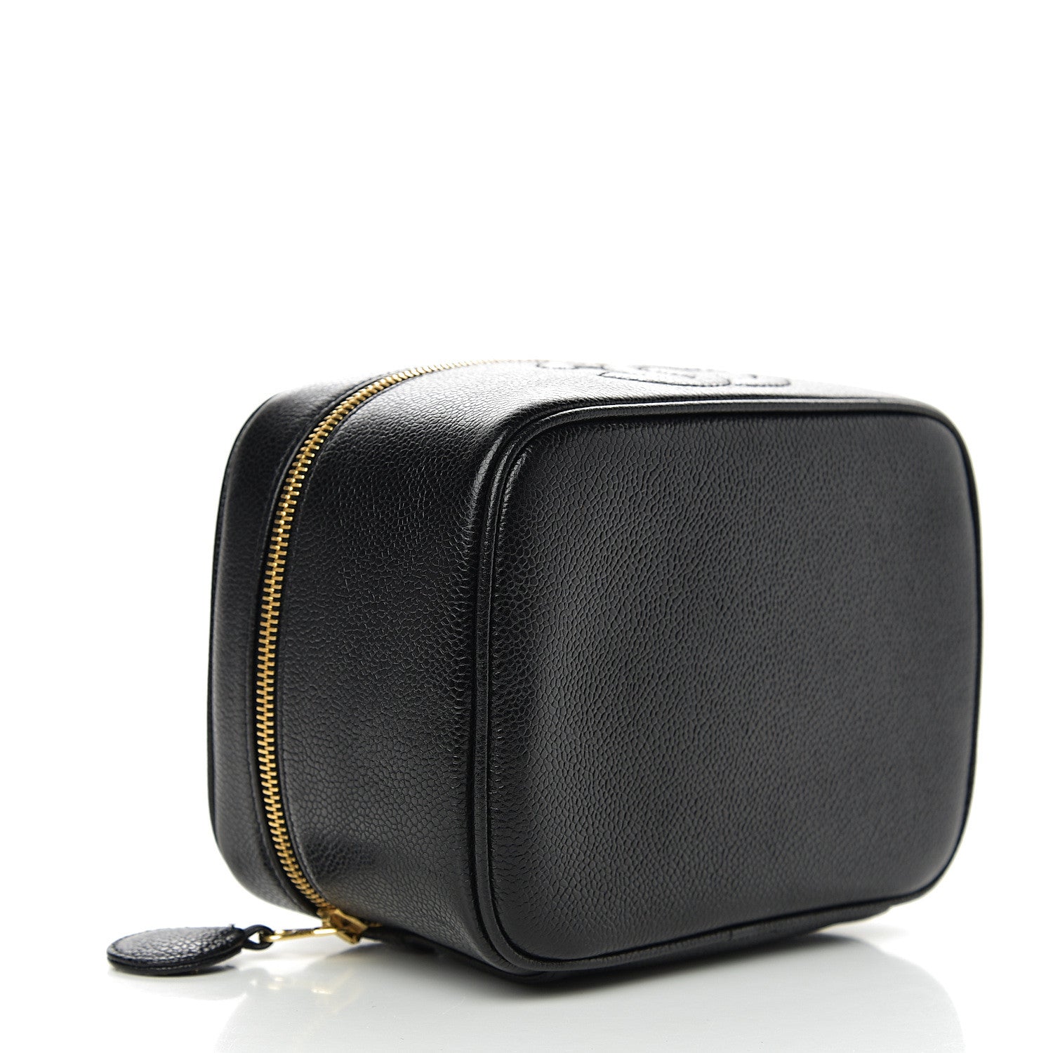 Chanel Caviar Vanity Cosmetic Case Black 5 of 17