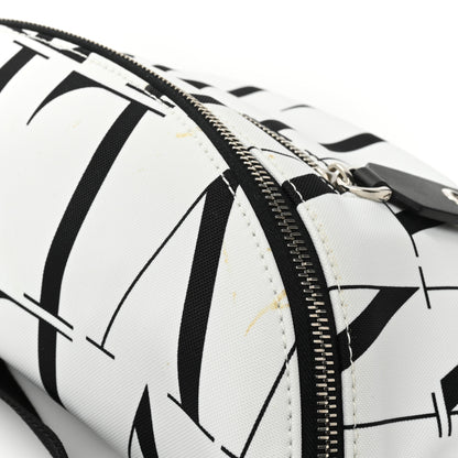 Valentino Garavani Nylon Mens VLTN Belt Bag White Black 11 of 12