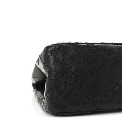 Chanel Aged Calfskin Quilted 2.55 Reissue 226 Flap Black 9 of 10