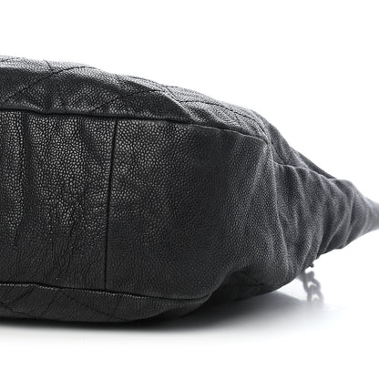 Chanel Caviar Quilted Simply CC Hobo Black 9 of 10