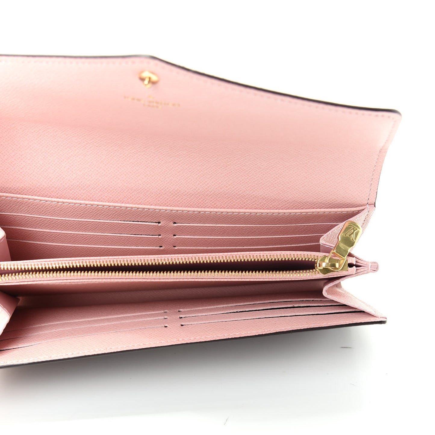 Monogram Sarah Wallet NM Rose Ballerine