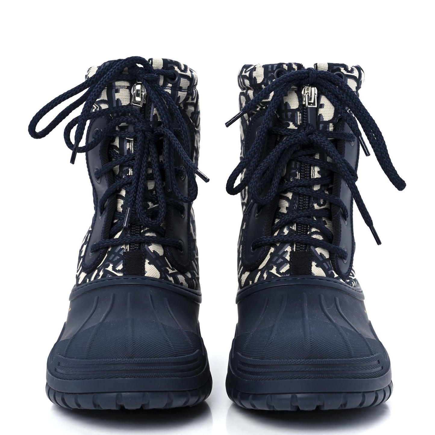 Oblique Nylon D-Venture Boots 36.5 Deep Blue