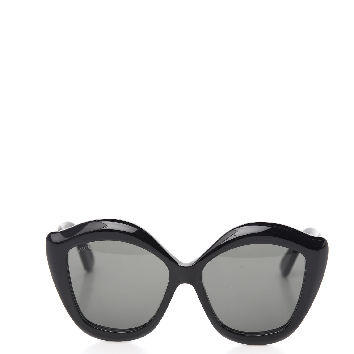 Gucci Cat Eye GG0117S Sunglasses Black 2 of 7