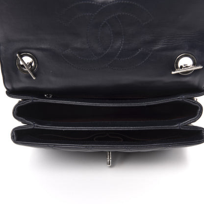 Chanel Lambskin Quilted Small Trendy CC Dual Handle Flap Bag Navy 4 of 11
