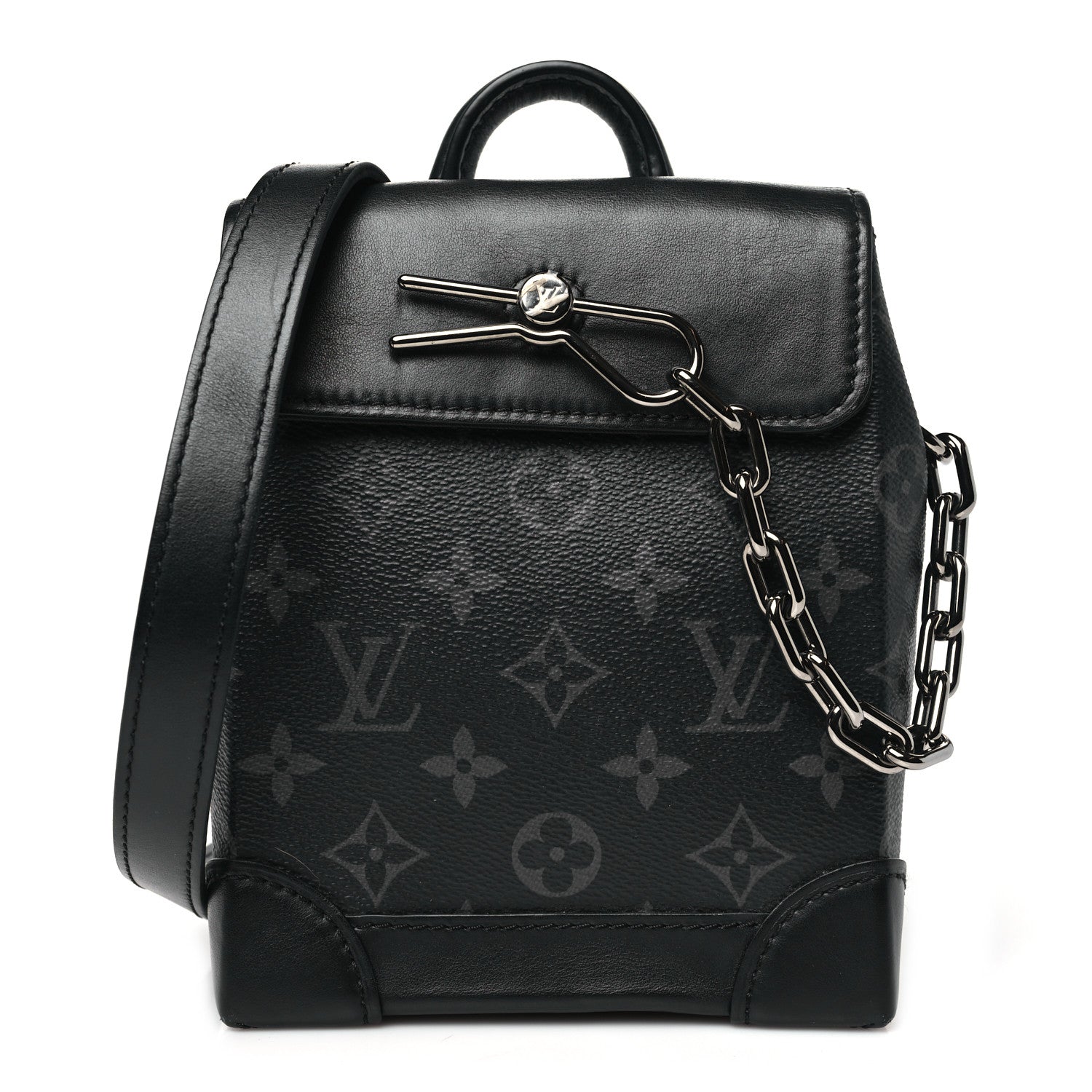 Louis Vuitton Monogram Eclipse Nano Steamer 1 of 9