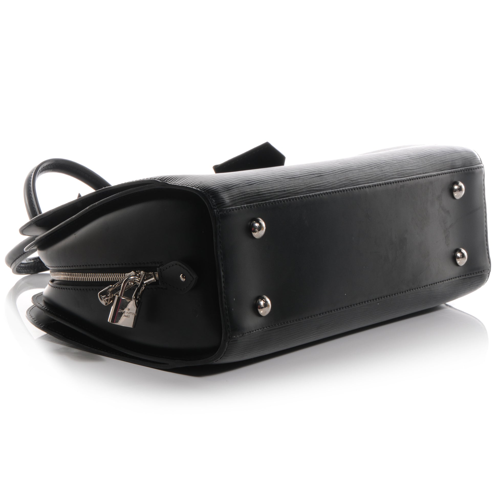 Louis Vuitton Epi Pont-Neuf GM Black 4 of 9