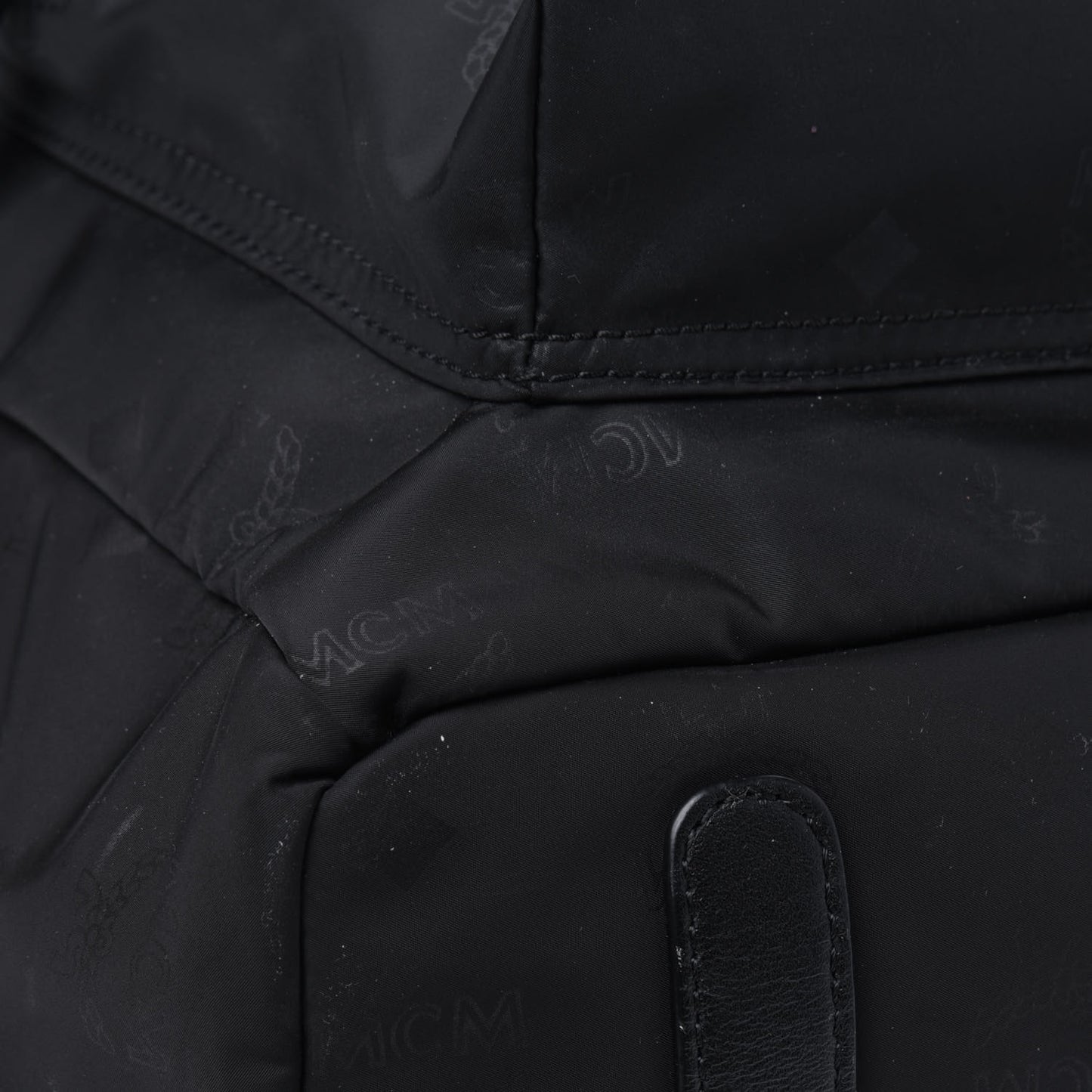 Nylon Monogram Stark Classic Backpack Black