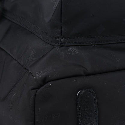 MCM Nylon Monogram Stark Classic Backpack Black 7 of 16