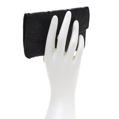 Louis Vuitton Empreinte Key Pouch Black 2 of 8