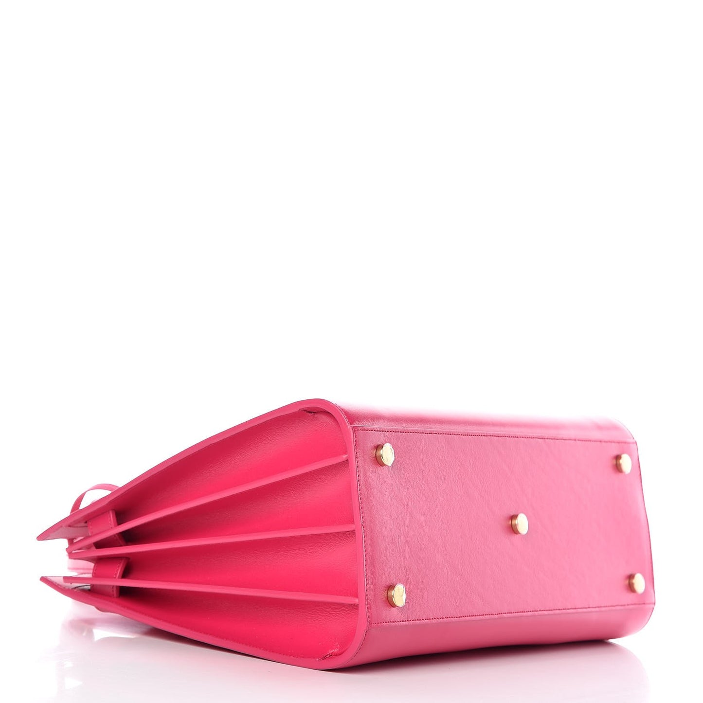 Calfskin Small Sac De Jour Lipstick Fuchsia