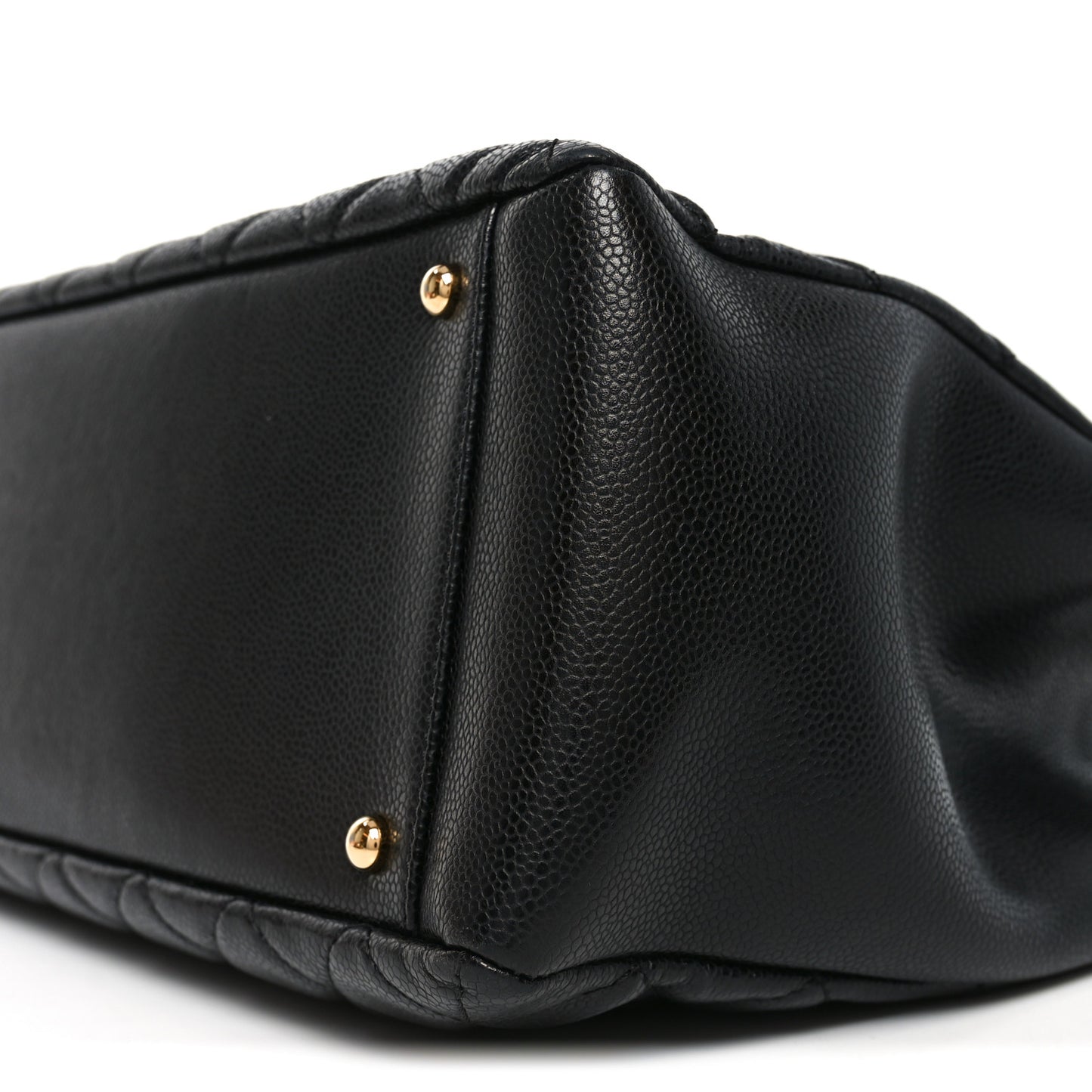Caviar Quilted XL Grand Shopping Tote GST Black