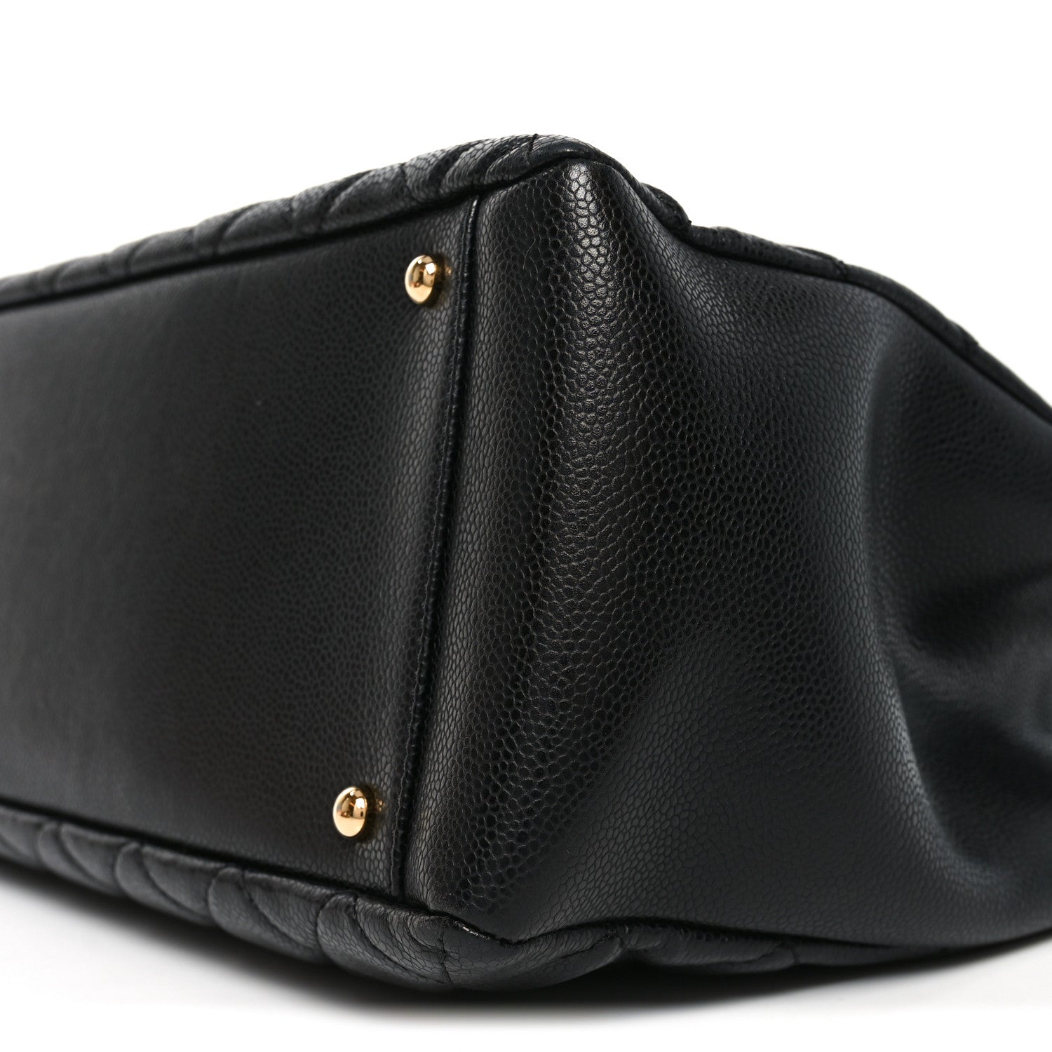 Chanel Caviar Quilted XL Grand Shopping Tote GST Black 10 of 10