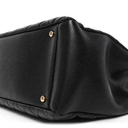 Chanel Caviar Quilted XL Grand Shopping Tote GST Black 10 of 10