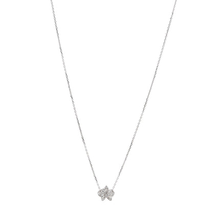Cartier 18K White Gold Diamond Caresse D'Orchidees Par Cartier Necklace 1 of 6