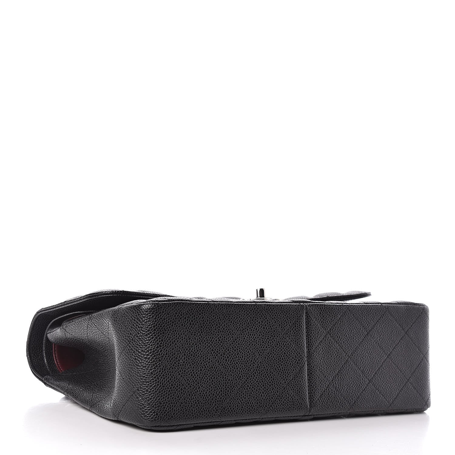 Chanel Caviar Quilted Jumbo Double Flap Black 4 of 10