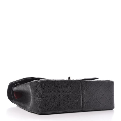 Chanel Caviar Quilted Jumbo Double Flap Black 4 of 10