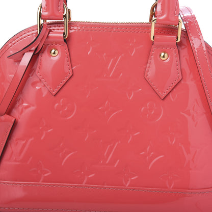 Louis Vuitton Vernis Alma BB Rose Litchi 9 of 10