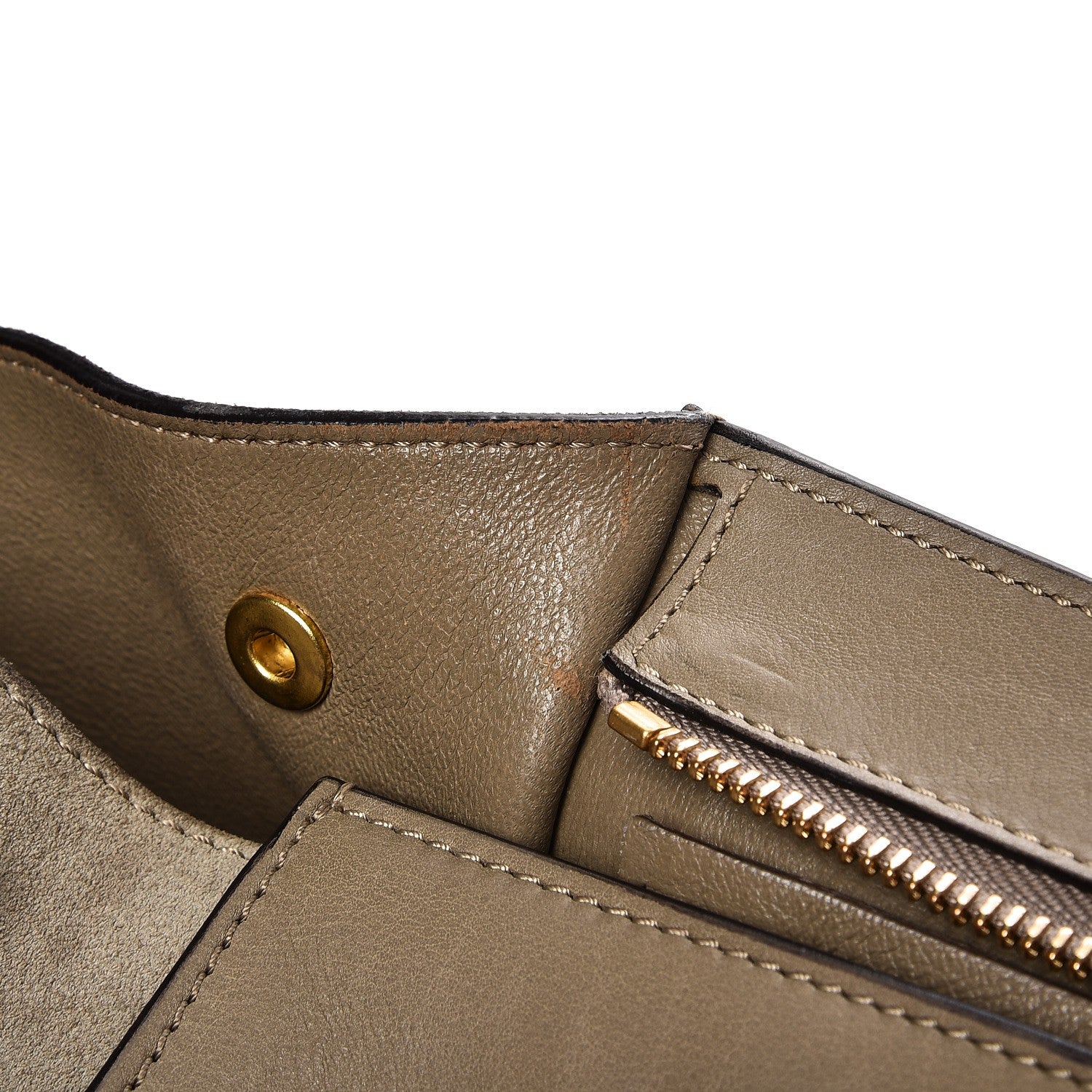 Celine Calfskin Suede Whipsnake Medium Trapeze Black Dune 14 of 25